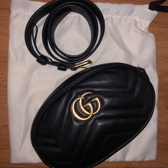 Gucci GG Marmont matelassé leather belt bag - Picture 3 of 6